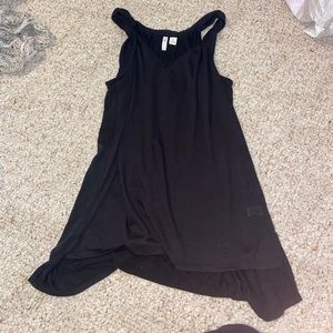 Women’s black tank top